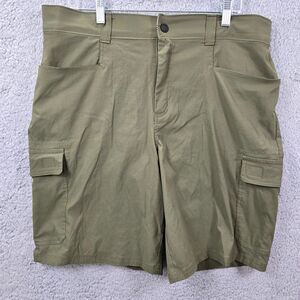 Orvis Men's Green Cargo Shorts Fishing Outdoor Casual Size 34